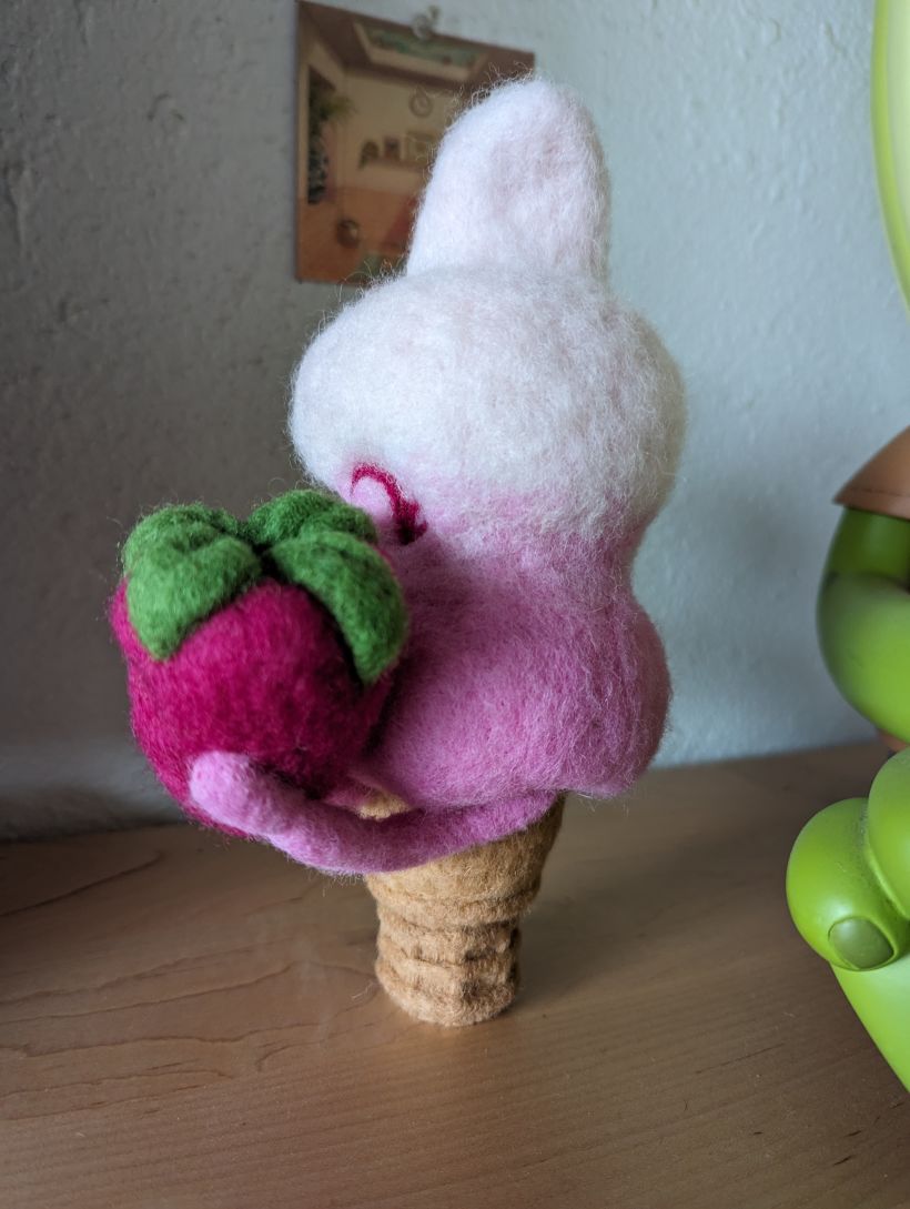 My project for course: Art Toy Creation: Needle Felting Technique 2
