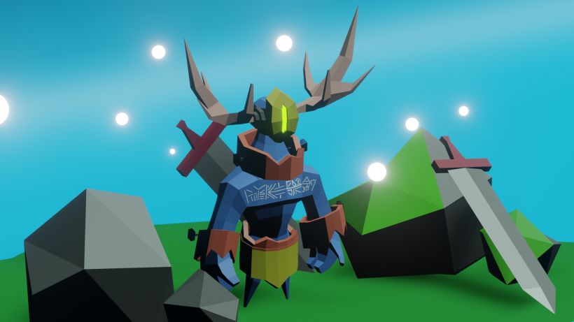 My project for course: Low Poly Character Modeling for Video Games 1