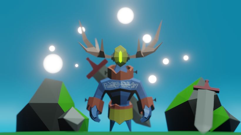My project for course: Low Poly Character Modeling for Video Games 2