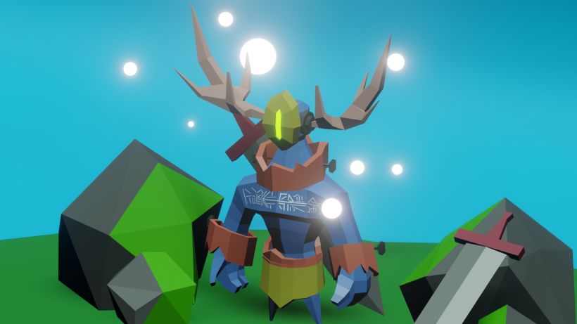 My project for course: Low Poly Character Modeling for Video Games 4