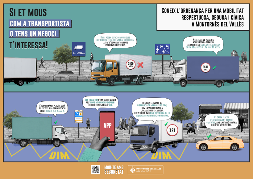 Nueva Ordenanza de Movilidad de Montornés | Collage Animado Explicativo 7
