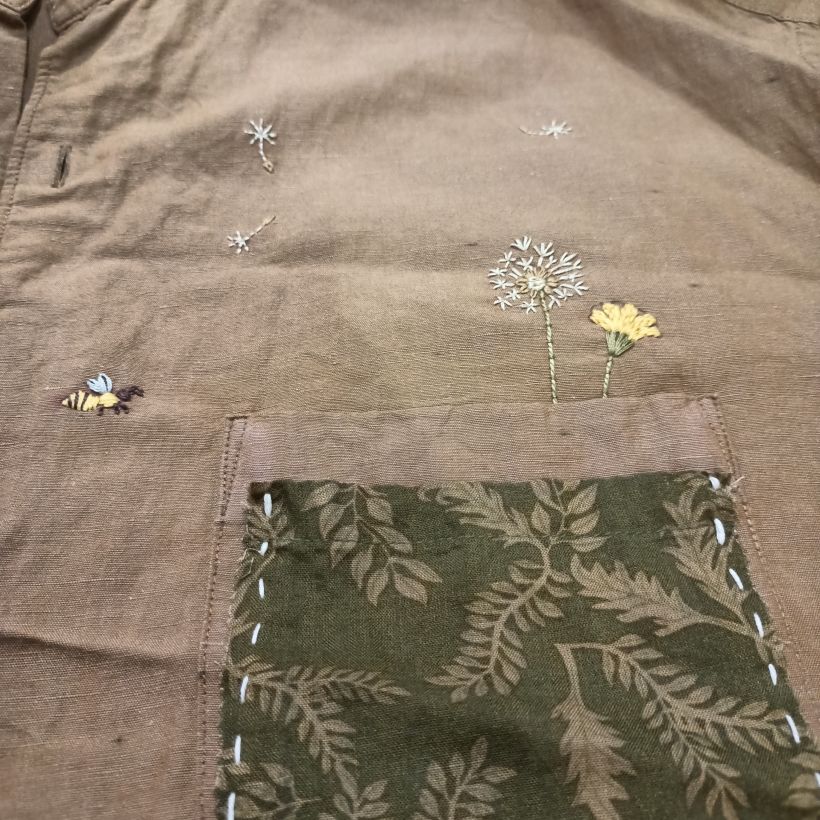 My project for course: Embroidery: Clothing Repair 6