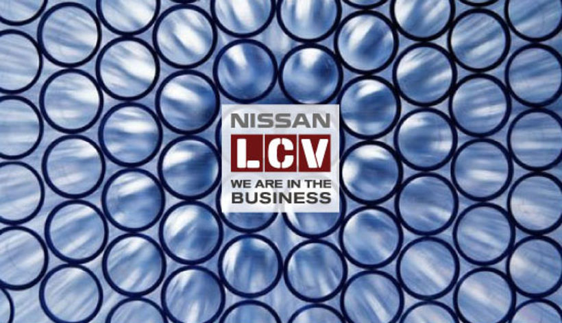 Concepto, logotipo y imagen gráfica global para la presentación Europea de los nuevos vehículos comerciales de Nissan. 2006