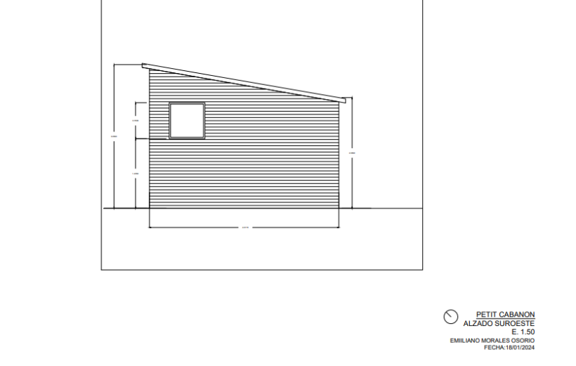Mi proyecto del curso: Introducción al dibujo arquitectónico en AutoCAD 2