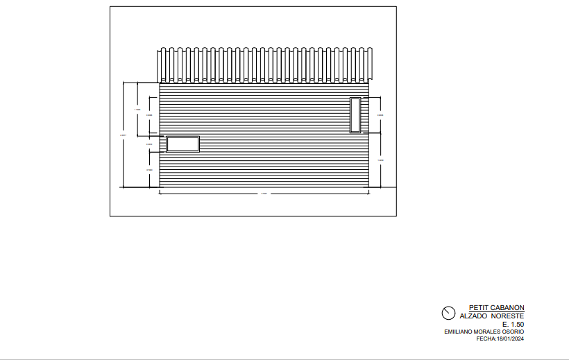 Mi proyecto del curso: Introducción al dibujo arquitectónico en AutoCAD 4