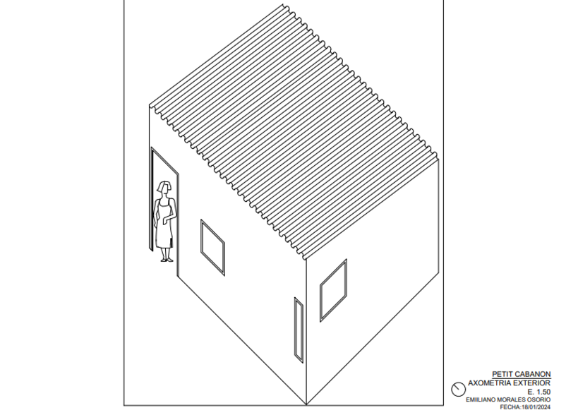 Mi proyecto del curso: Introducción al dibujo arquitectónico en AutoCAD 6