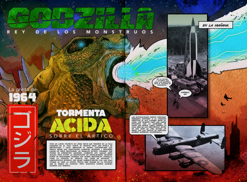 Godzilla y la tormenta ácida.  5