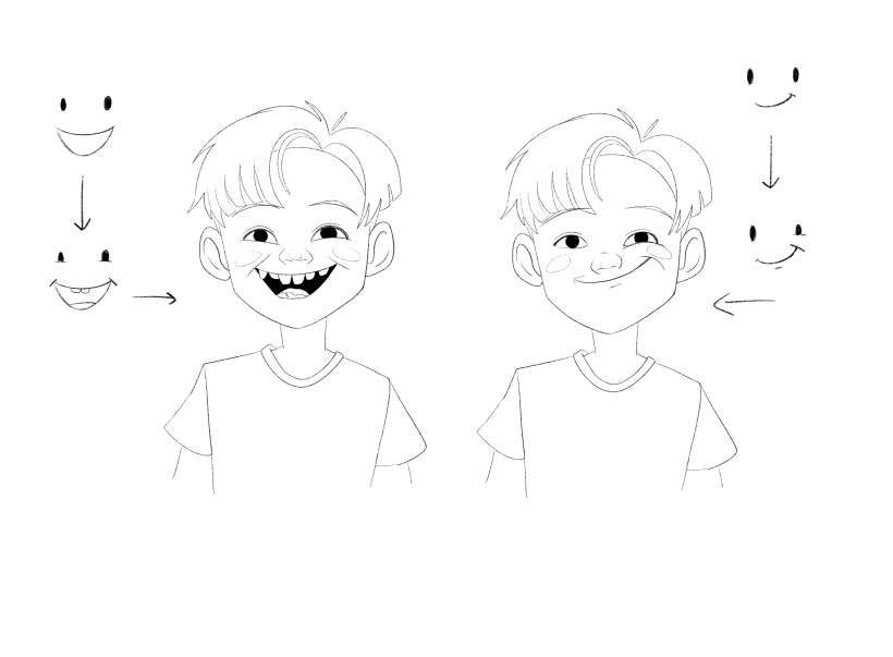 How to Draw Cartoon Expressions 4