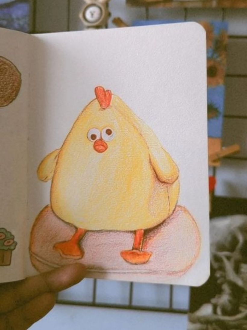 Chicken plushie