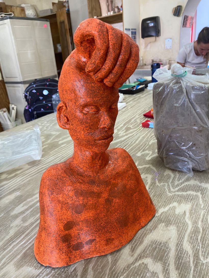 My project for course: Introduction to Clay Figurative Sculpture 3