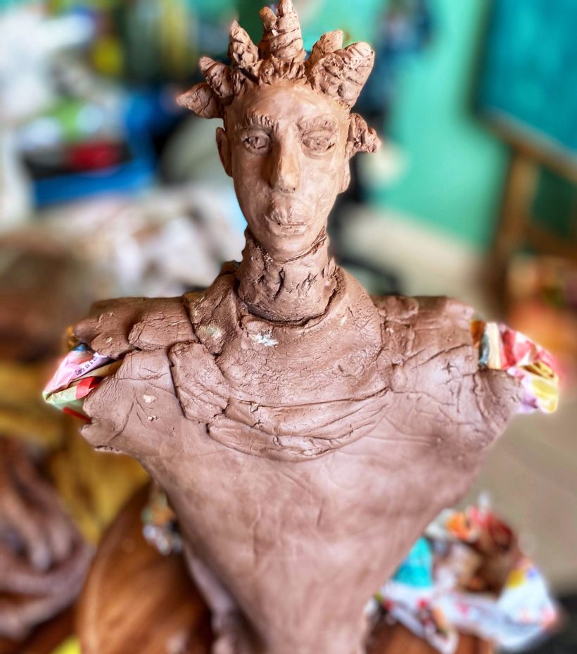 My project for course: Introduction to Clay Figurative Sculpture 7