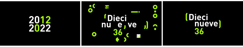 Logo animation for Estudio Diecinueve36 7