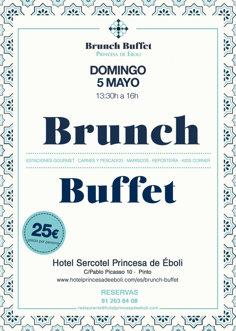 Brunch buffet, diseño de eventos gastronómicos 1