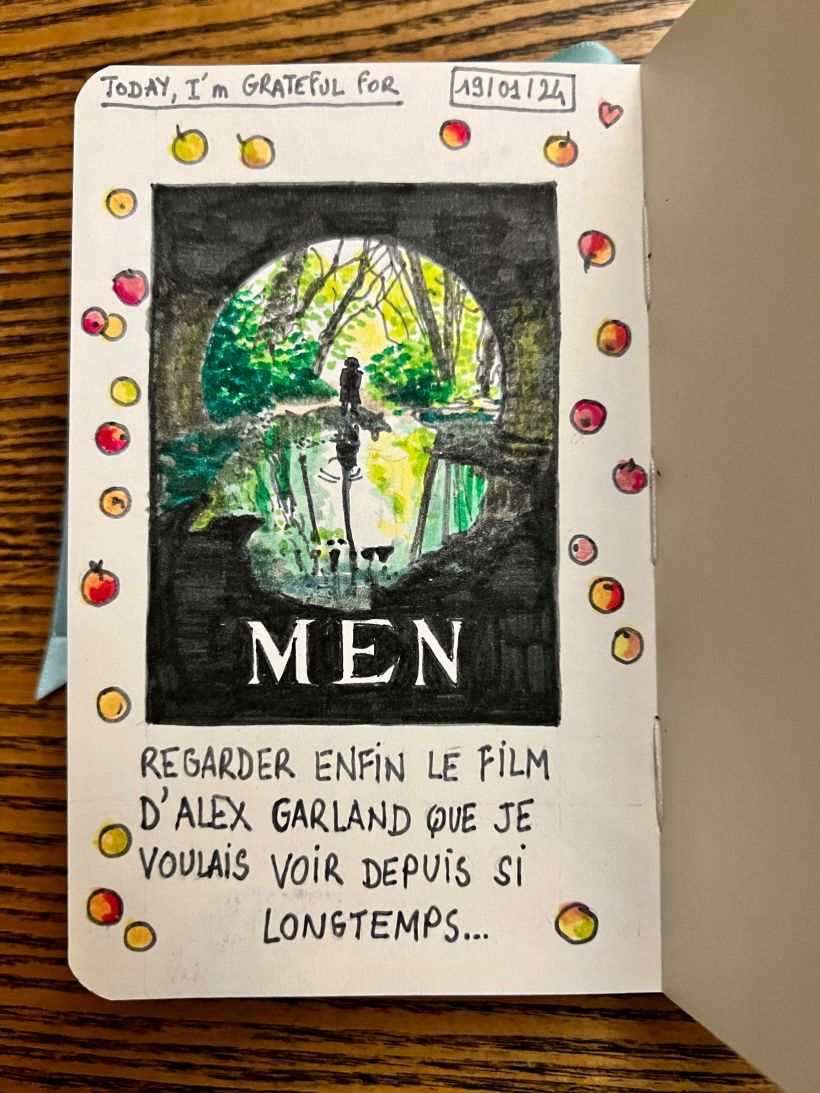 Watching MEN, the movie by Alex Garland that I wanted to see since 2018 !