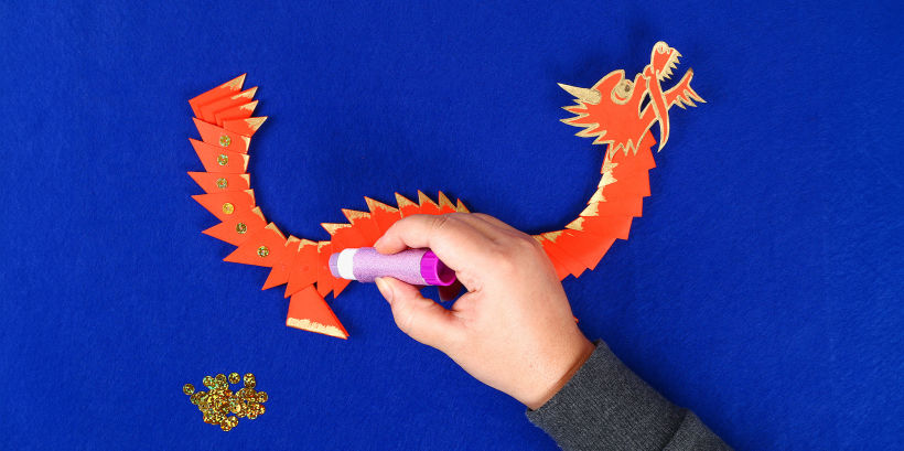 How to Make a Paper Dragon to Celebrate the Chinese New Year 15