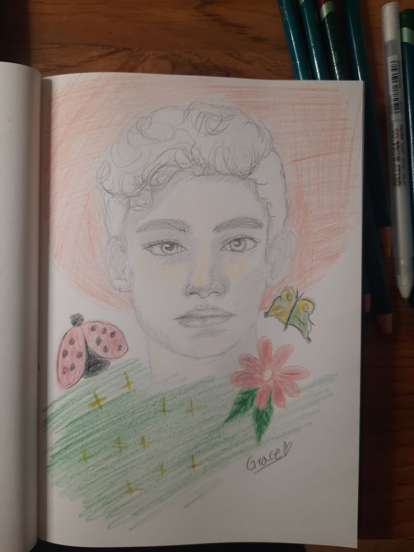 Mi proyecto del curso: Sketchbook de retrato: explora el rostro humano 1