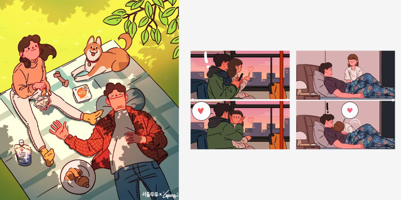 7 Artists Who Illustrate Love 9