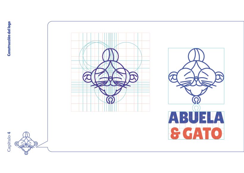Mi proyecto del curso: Creación de un logotipo original desde cero (Abuela & Gato) 5