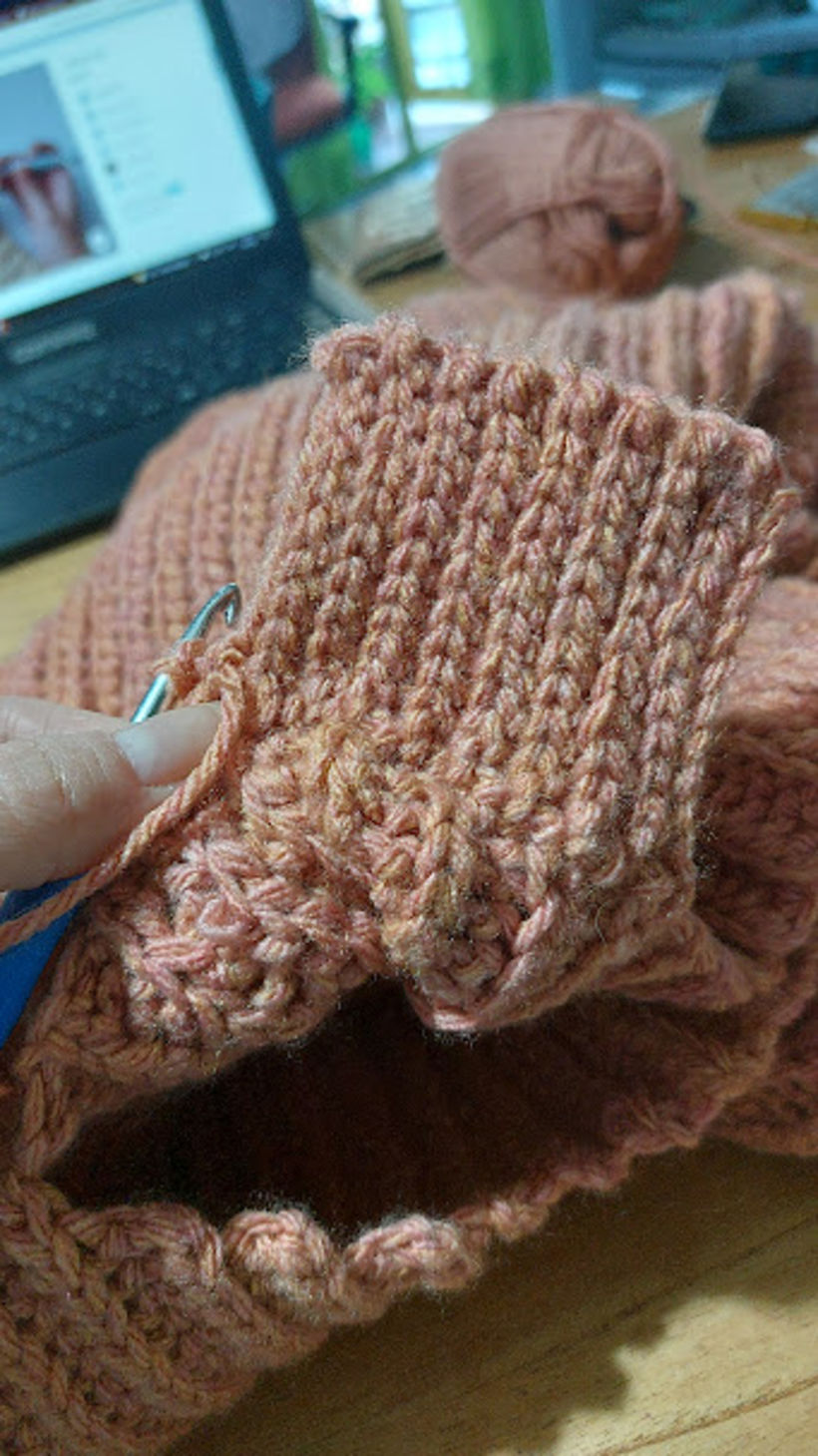 Mi proyecto del curso: Crochet: crea prendas con una sola aguja 4