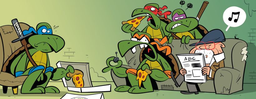 "Tortugas Ninja vs Villarejo" (Revista El Jueves) 1