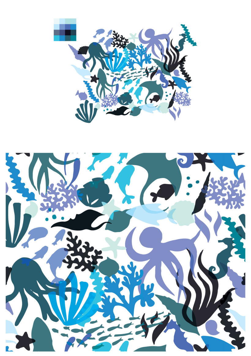 My project for course: Illustrated pattern design: Eye catching vector illustrations 5