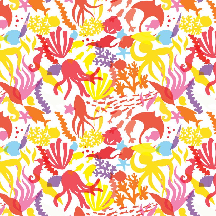 My project for course: Illustrated pattern design: Eye catching vector illustrations 3