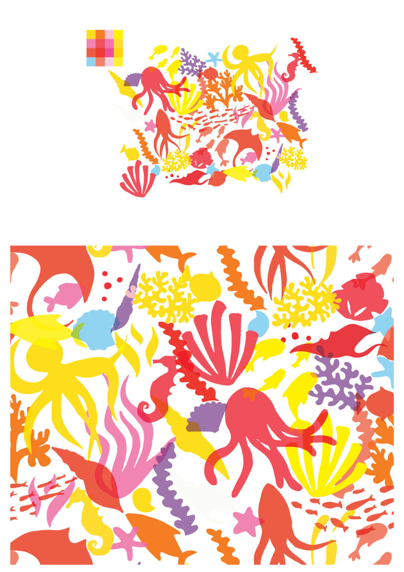 My project for course: Illustrated pattern design: Eye catching vector illustrations 6