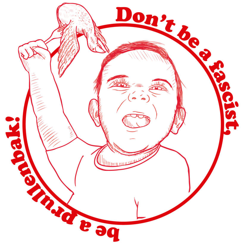 Don't be a fascist, be a prullenbak! 1