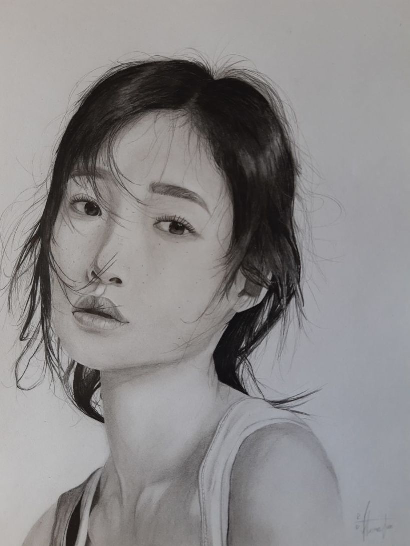 Mi proyecto del curso: Sketchbook de retrato: explora el rostro humano 1