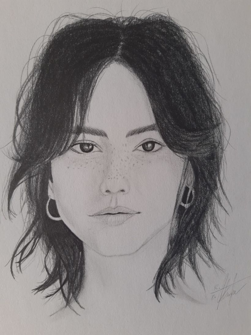 Mi proyecto del curso: Sketchbook de retrato: explora el rostro humano 3