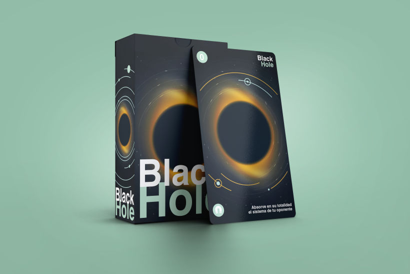 Mi proyecto del curso: Creación de barajas de cartas ilustradas (Black Hole) 3
