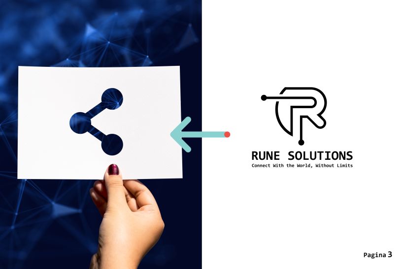 RUNE SOLUTIONS, Logo design with manual brand synthesis for Rune Solutions, Connect With the World, Without Limits. 3