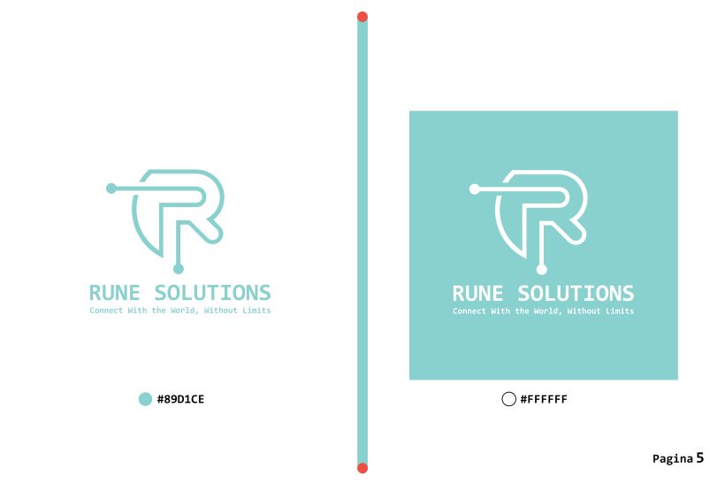 RUNE SOLUTIONS, Logo design with manual brand synthesis for Rune Solutions, Connect With the World, Without Limits. 5