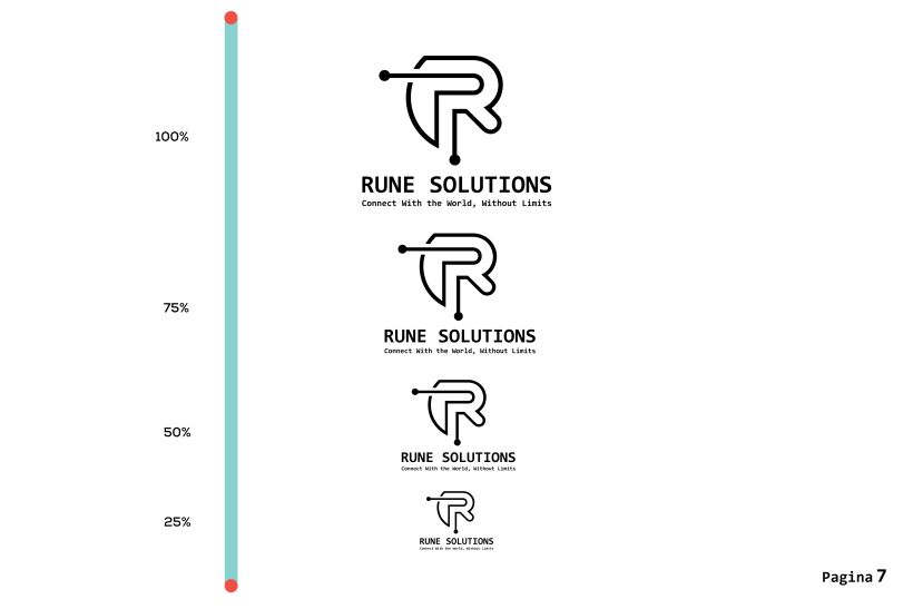 RUNE SOLUTIONS, Logo design with manual brand synthesis for Rune Solutions, Connect With the World, Without Limits. 7