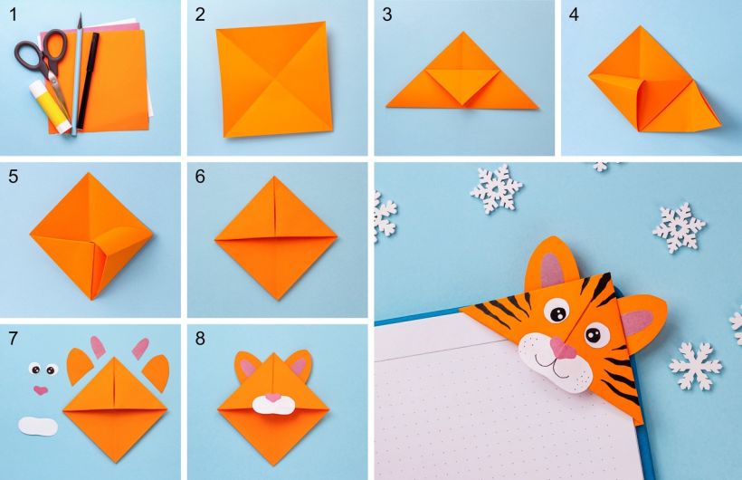 Discover Origami Bookmarks 1