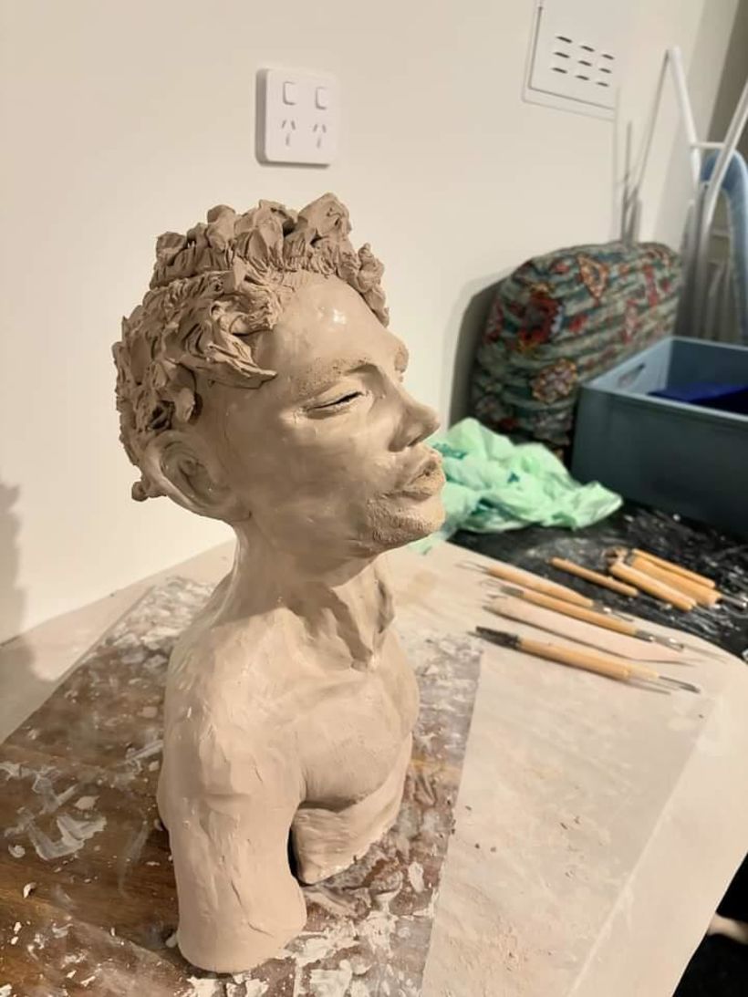 My project for course: Introduction to Clay Figurative Sculpture 3