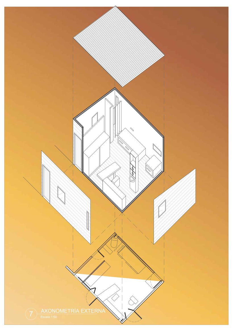 Mi proyecto del curso: Introducción al dibujo arquitectónico en AutoCAD 9