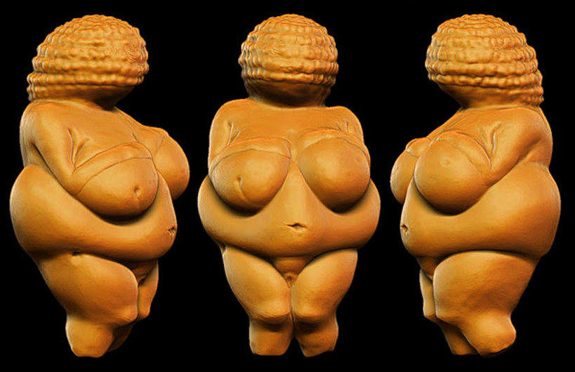 Venus de Willendorf en la que me he basado