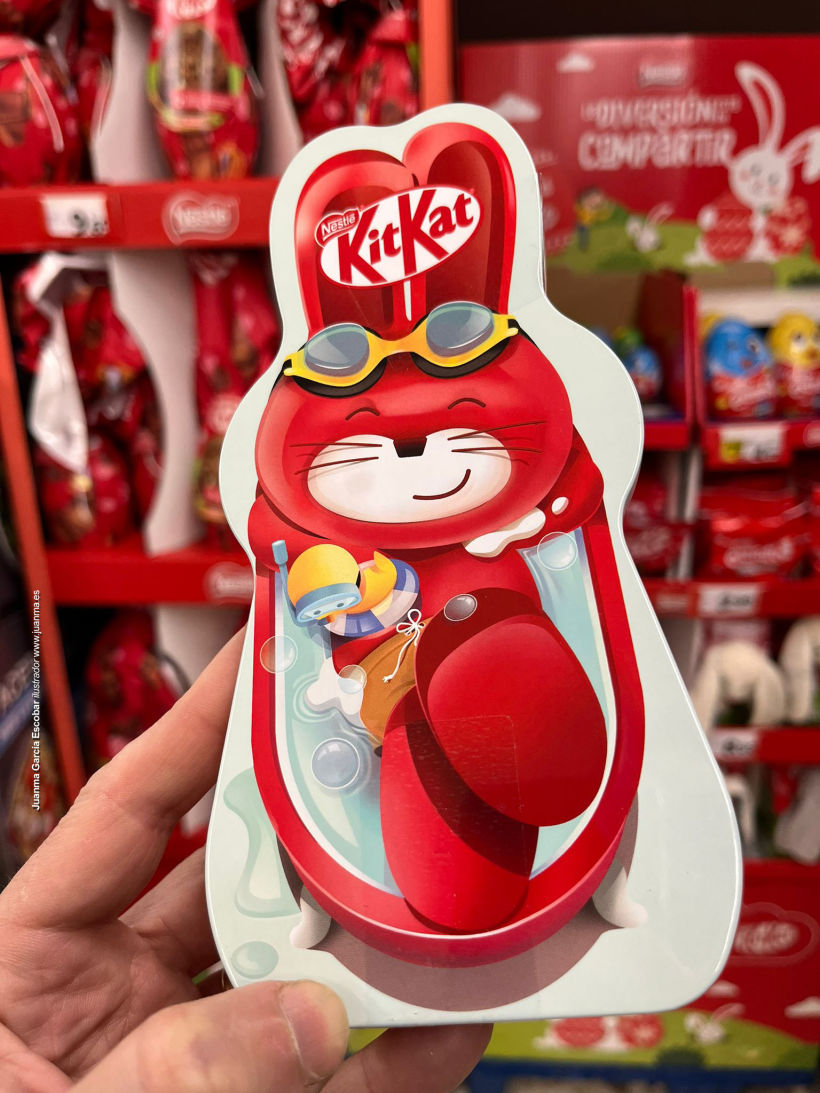 KIT KAT de Nestlé. Campaña de Pascua 2024.  2