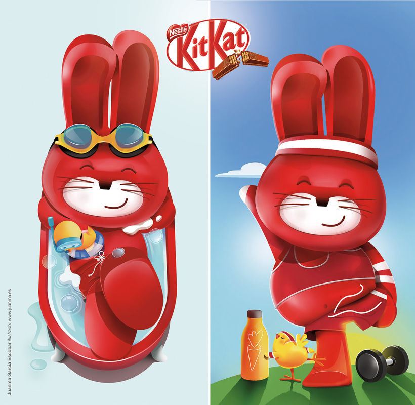 KIT KAT de Nestlé. Campaña de Pascua 2024.  1