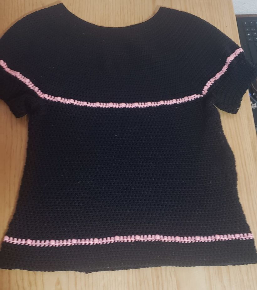Mi proyecto del curso: Crochet: diseña prendas y patrones con tejido  circular
