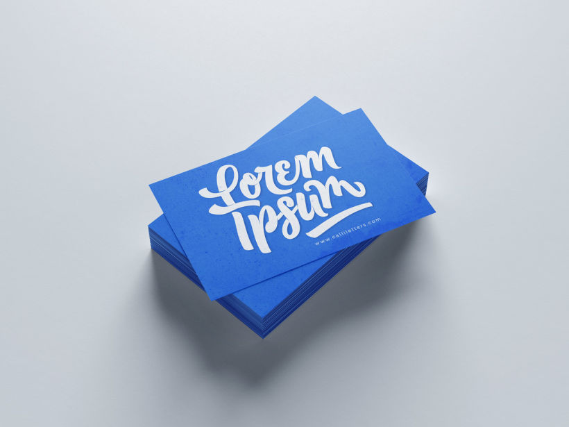 Brush Script Logo Design "Lorem Ipsum": Design of Calligraphy Logos 14