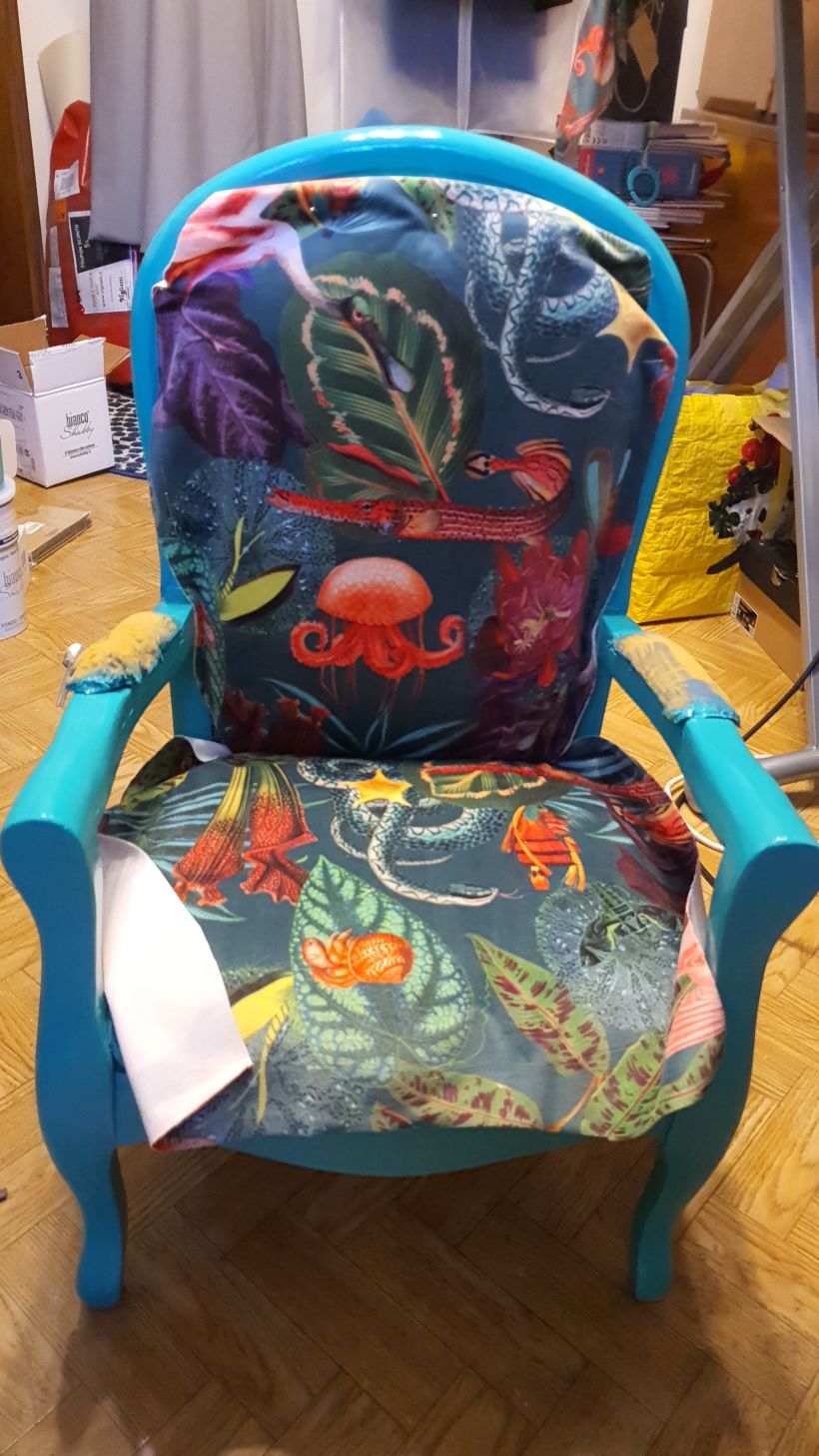 My project for course: Chair Restoration and Upholstery 4