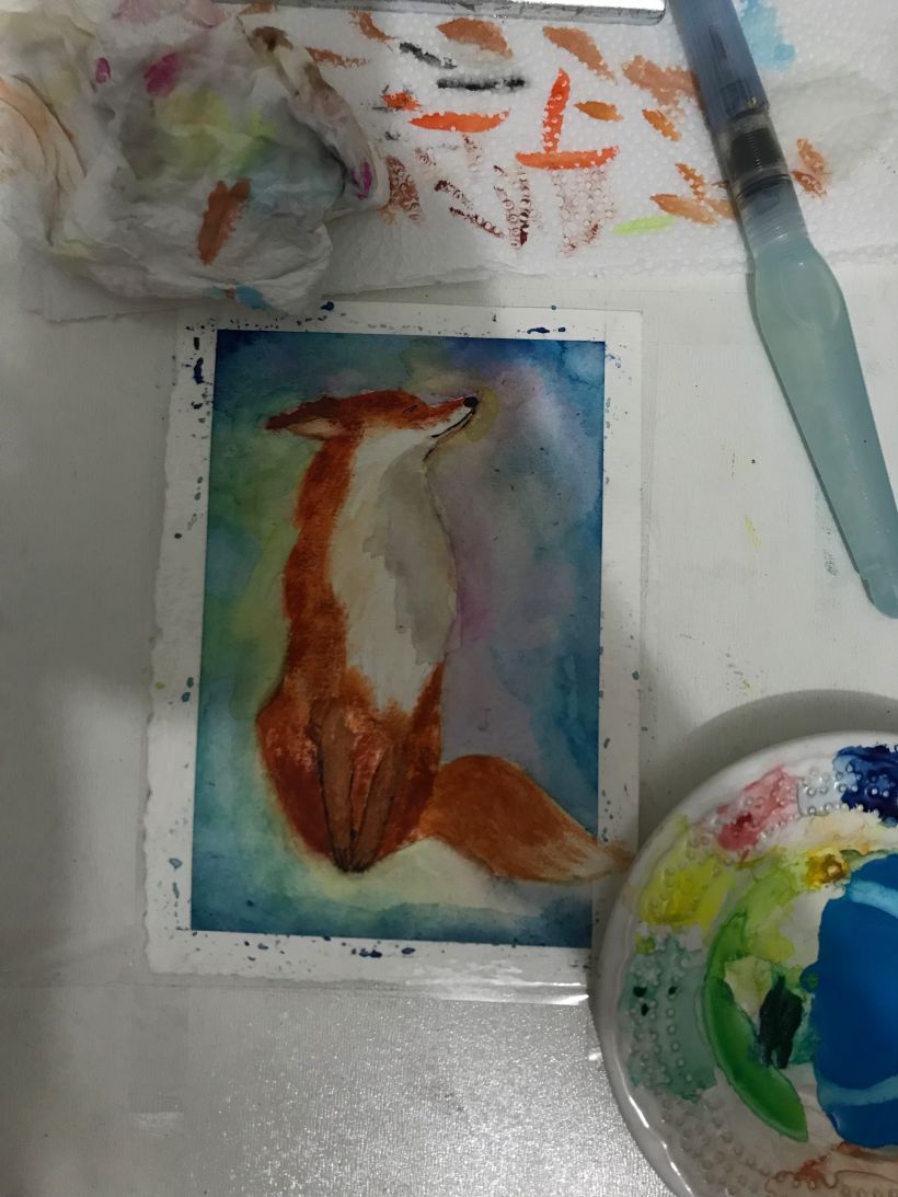 Fox - Watercolor 1