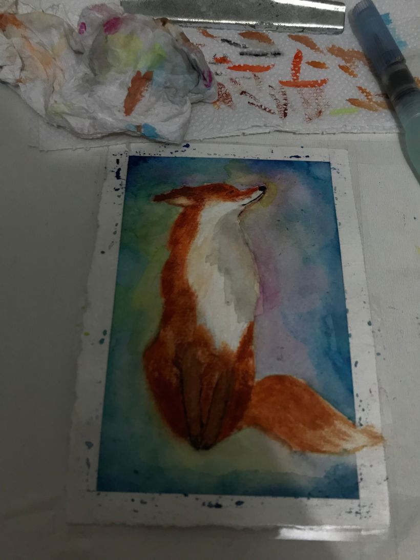 Fox - Watercolor 2