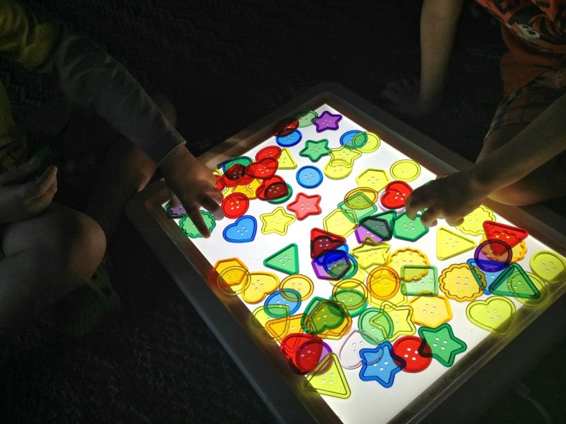 Enlighten Your Child's Imagination: Introducing Kiddo Karnage's Sensory Light Table 2