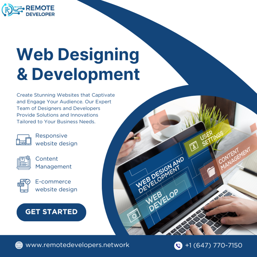 Web designing and development