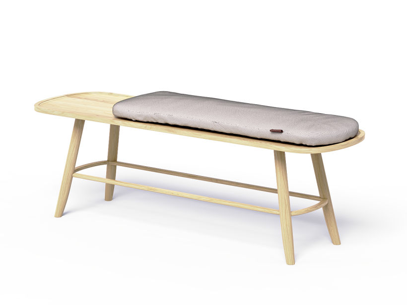 Nordic Style Bench 6