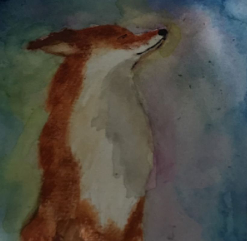 Fox - Watercolor 3