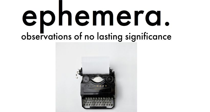 ephemera - my course project 1